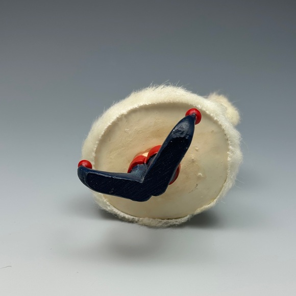 Festive Santa Figurine with Christmas Tree and Candy Cane - Picture 8 of 9